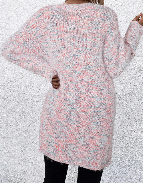 Load image into Gallery viewer, Pocketed Open Front Long Sleeve Cardigan
