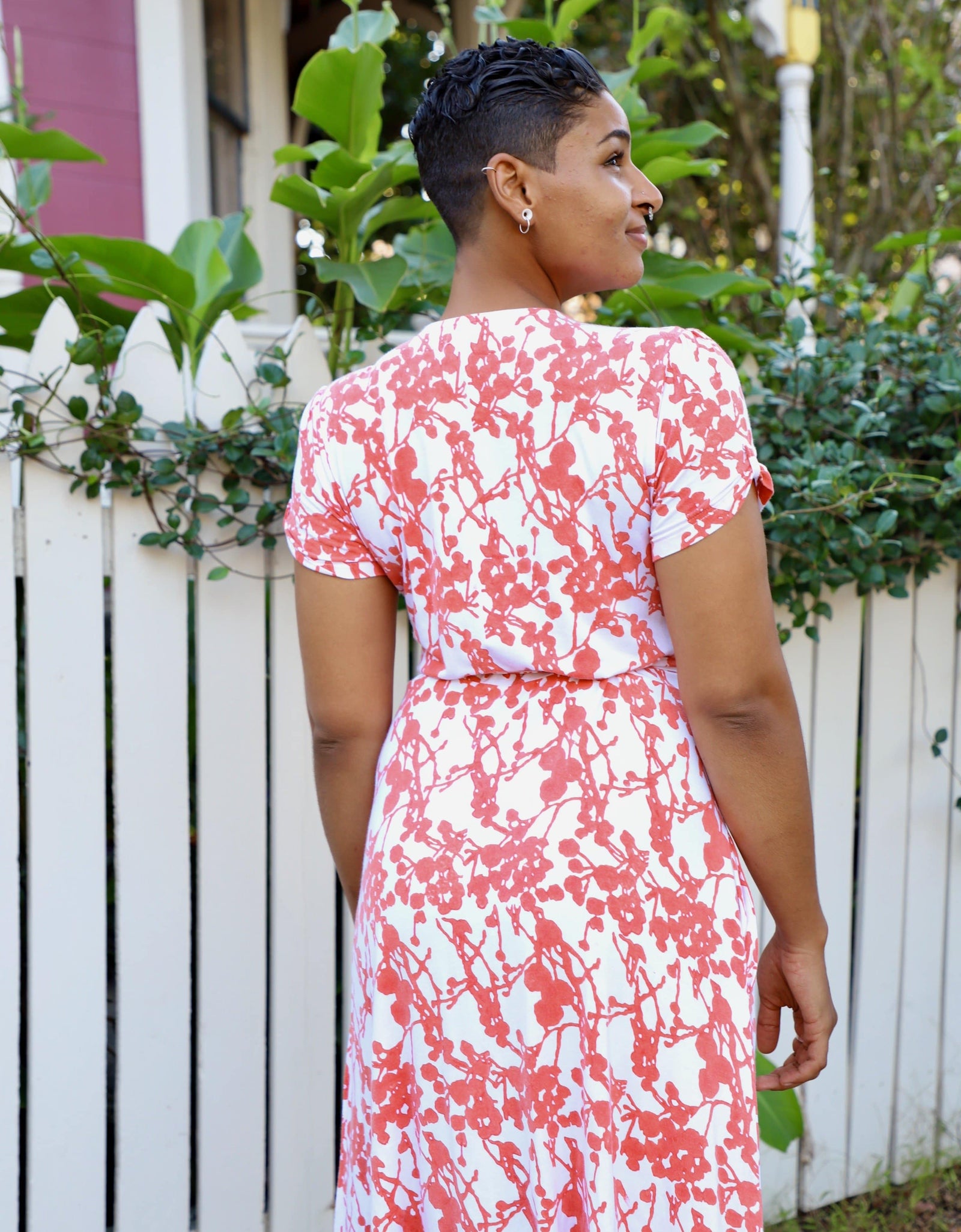 Charmed Organic Wrap Dress by Passion Lilie
