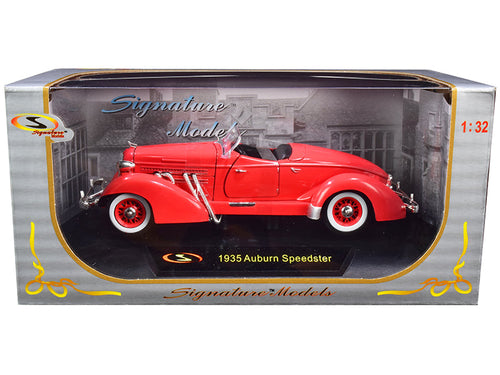 Load image into Gallery viewer, 1935 Auburn Speedster Coral Red 1/32 Diecast Model Car by Signature Models

