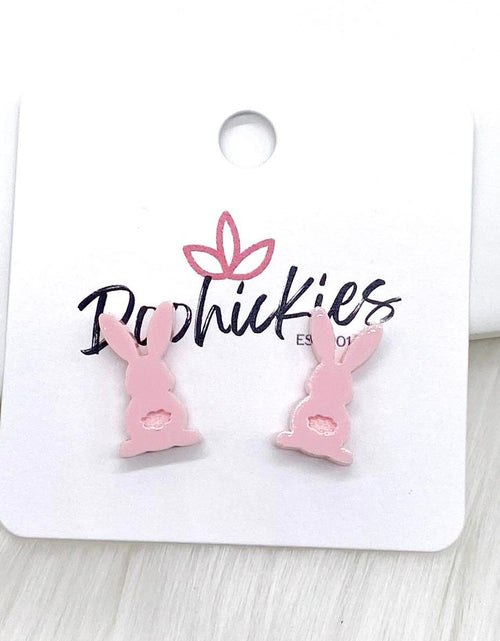 Load image into Gallery viewer, 16mm Pastel Bunny Acrylics by Doohickies Wholesale

