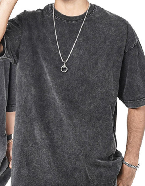 Load image into Gallery viewer, Men's Round Neck Short Sleeve T-Shirt
