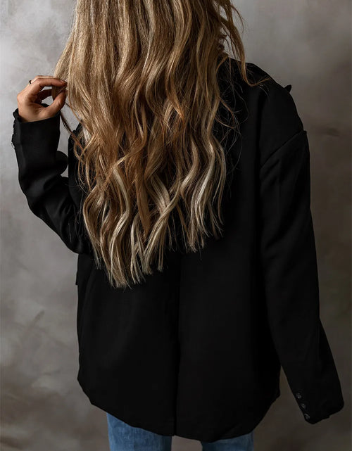 Load image into Gallery viewer, Button Up Long Sleeve Blazer
