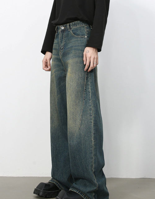 Load image into Gallery viewer, Men's Wide Leg Jeans
