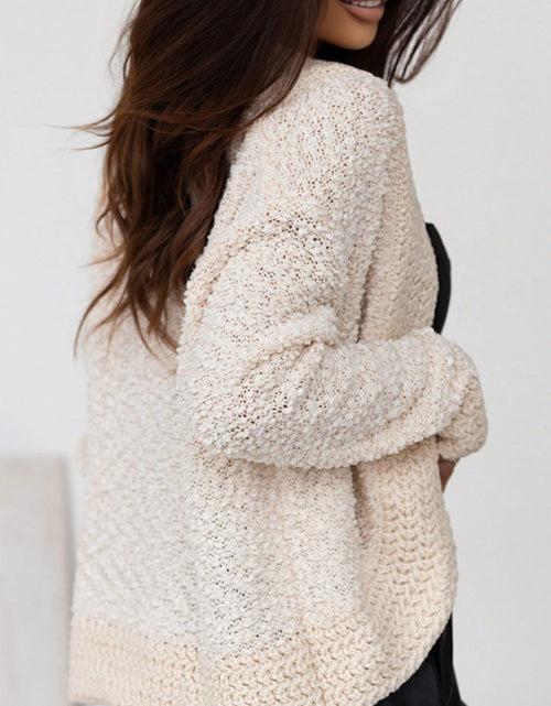 Load image into Gallery viewer, Solid Color Open Front Cardigan
