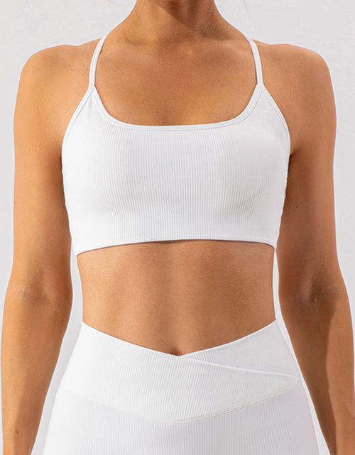 Load image into Gallery viewer, Spaghetti Strap Active Bra
