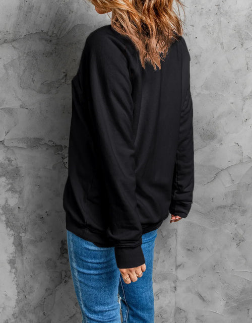 Load image into Gallery viewer, BOO Round Neck Long Sleeve Sweatshirt
