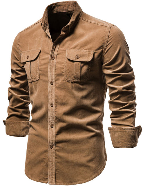 Load image into Gallery viewer, Men's Full Size Button Down Collared Neck Shirt Plus Size
