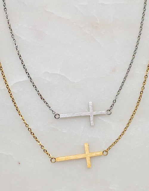 Load image into Gallery viewer, Kayla Cross Necklace by Ellisonyoung.com
