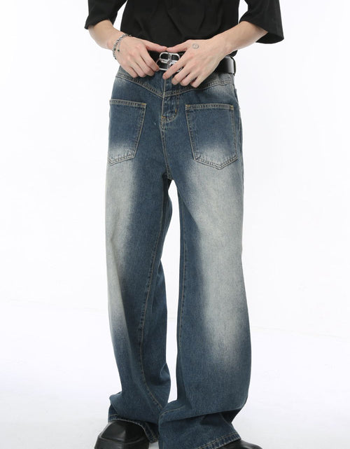 Load image into Gallery viewer, Wide Leg Jeans with Pockets
