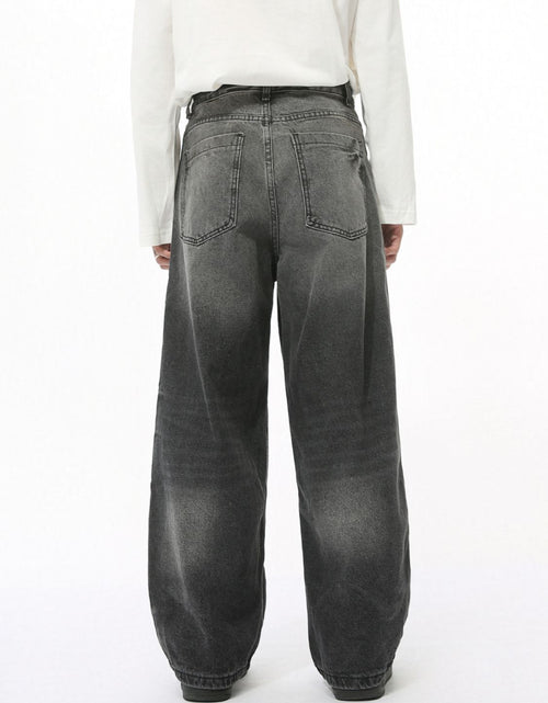 Load image into Gallery viewer, Men's Washed Wide Leg Jeans
