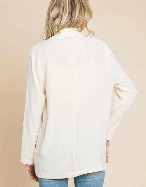 Load image into Gallery viewer, Culture Code One Button Long Sleeve Blazer with Pockets
