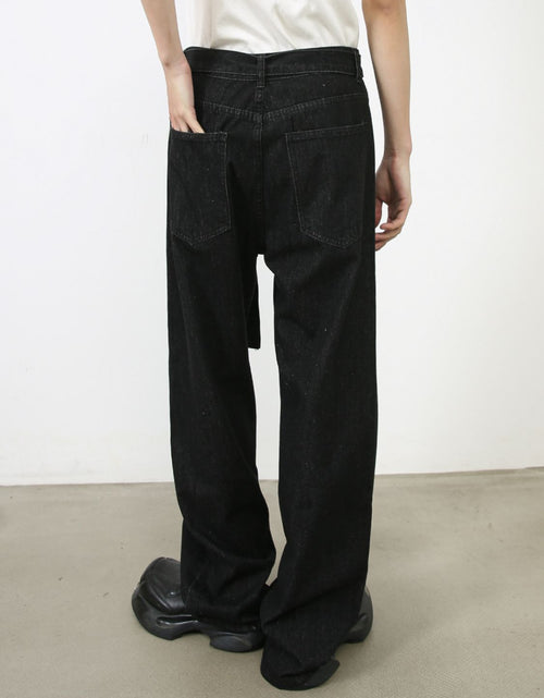 Load image into Gallery viewer, Men's Loose Fit Jeans with Pockets
