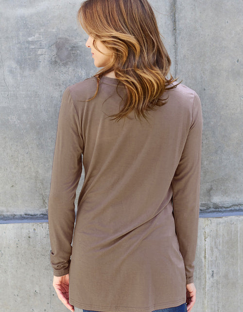Load image into Gallery viewer, Basic Bae Full Size Round Neck Long Sleeve Top
