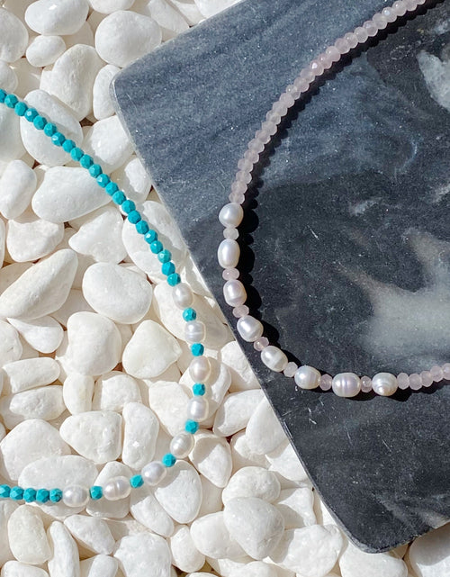 Load image into Gallery viewer, Freshwater Pearl Choker Necklace by Ellisonyoung.com
