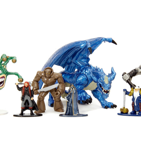 "Dungeons and Dragons" Set of 7 Diecast Figures by Jada