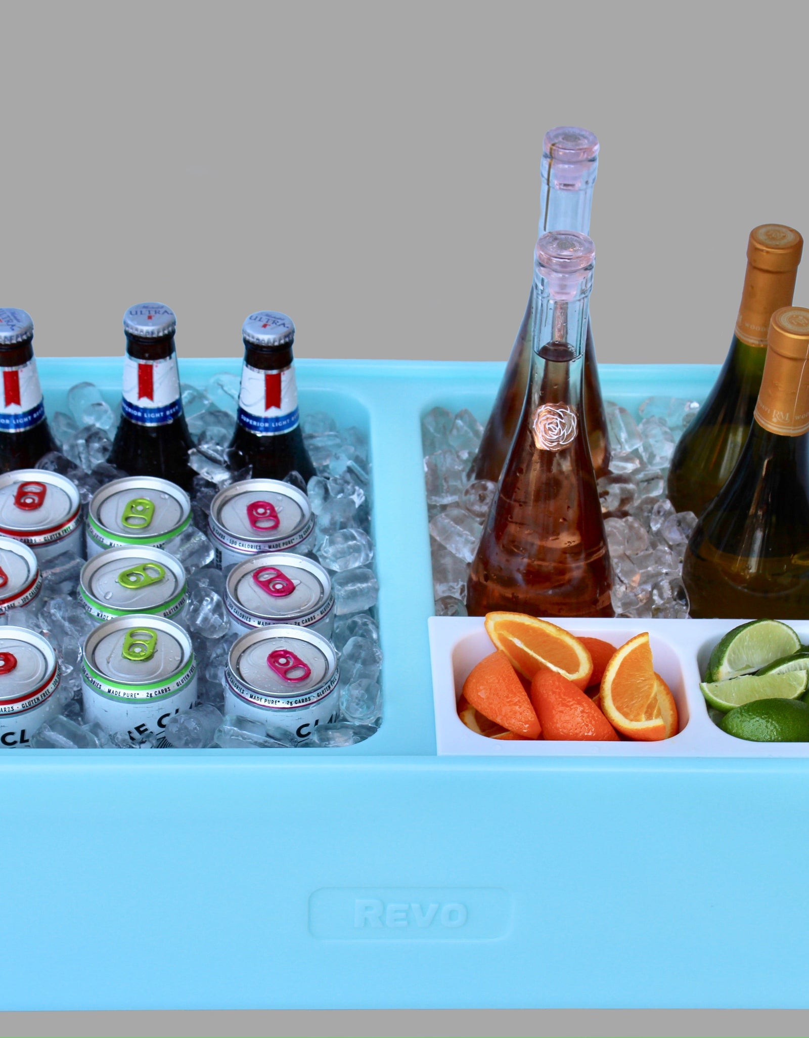 REVO Dubler HEAT | Flameless Chafer and Cooler | Coastal Cay by REVO COOLERS, LLC