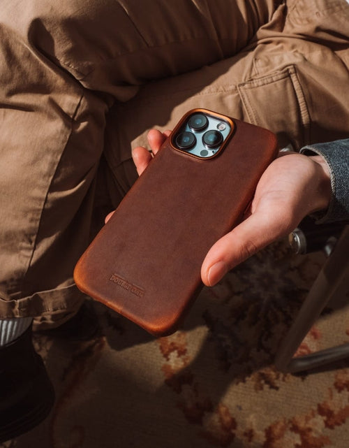 Load image into Gallery viewer, Leather iPhone Case
