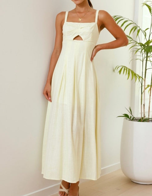 Load image into Gallery viewer, Devine Cutout Square Neck Cami Dress
