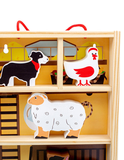 Load image into Gallery viewer, Farm Animal Playbox by Bigjigs Toys US
