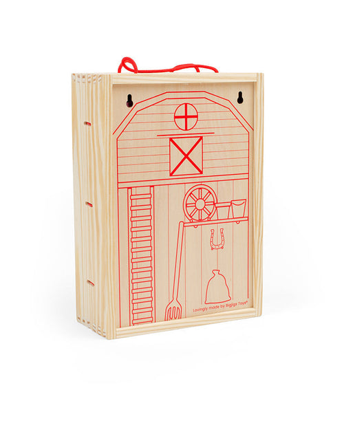 Load image into Gallery viewer, Farm Animal Playbox by Bigjigs Toys US
