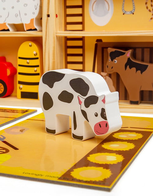 Load image into Gallery viewer, Farm Animal Playbox by Bigjigs Toys US
