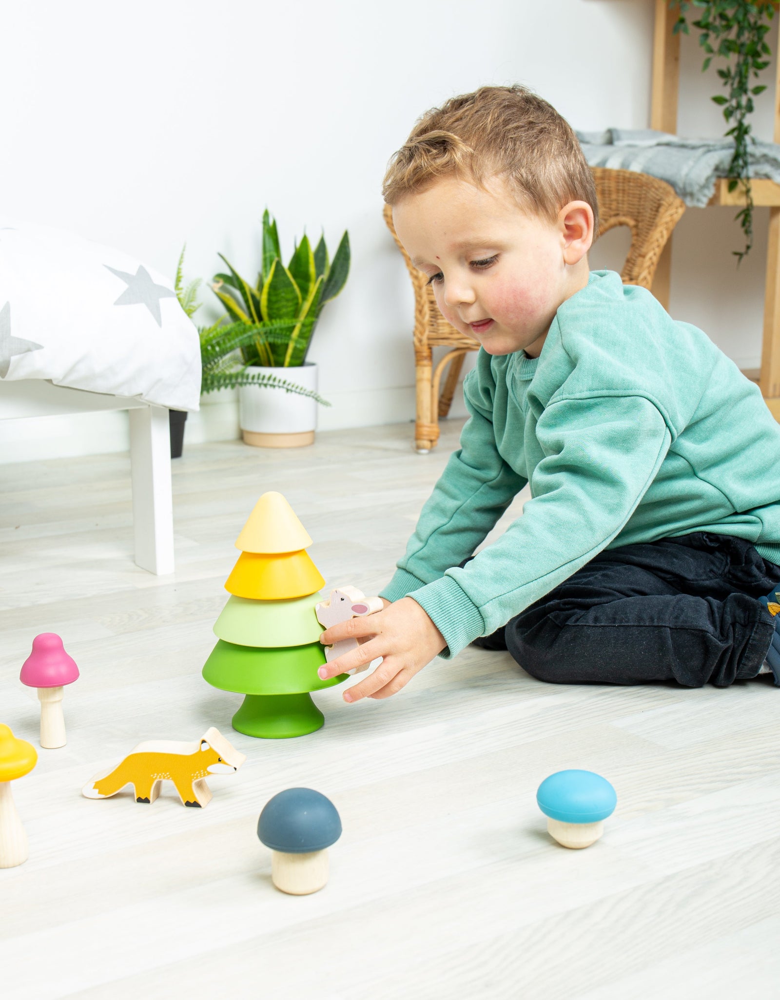 Forest Friends Playset by Bigjigs Toys US