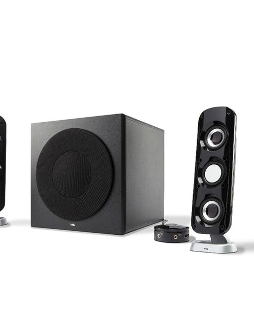 Load image into Gallery viewer, Cyber Acoustics - CA-3908 2.1 92W Powered Speaker System by Level Up Desks
