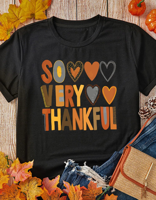 Load image into Gallery viewer, Letter Graphic Round Neck Short Sleeve T-Shirt

