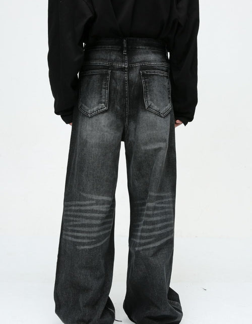 Load image into Gallery viewer, Wide Leg Jeans with Pockets
