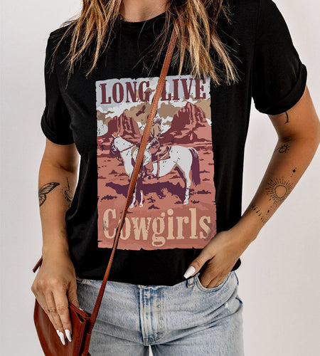LONG LIVE COWGIRLS Graphic Tee