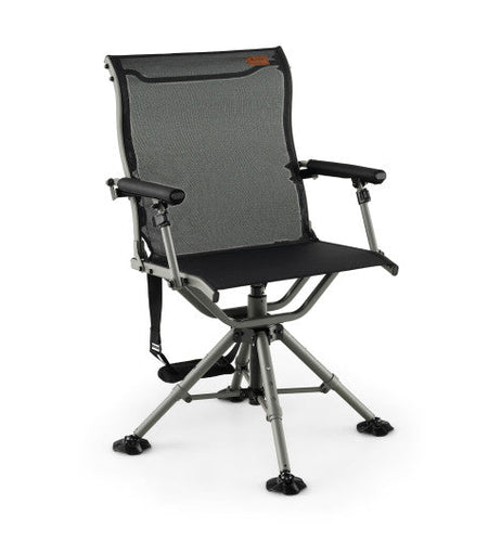360 Degree Silent Swivel Hunting Chair-Black