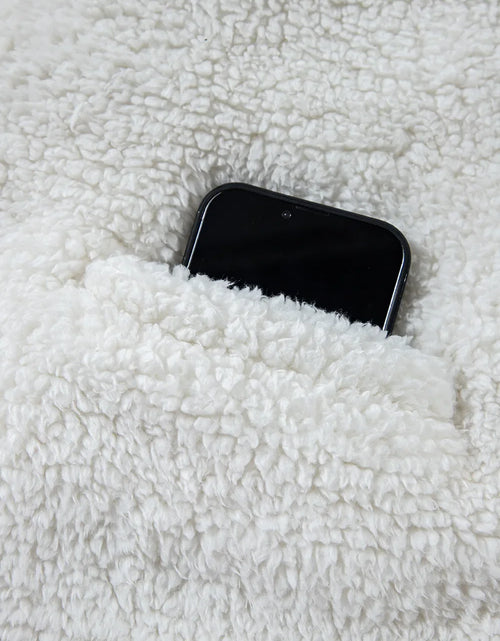 Load image into Gallery viewer, Fuzzy One Button Long Sleeve Jacket
