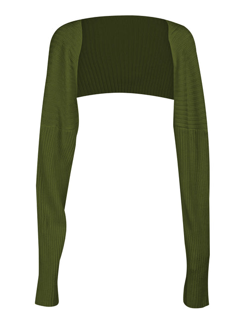 Load image into Gallery viewer, Long Sleeve Knit Bolero
