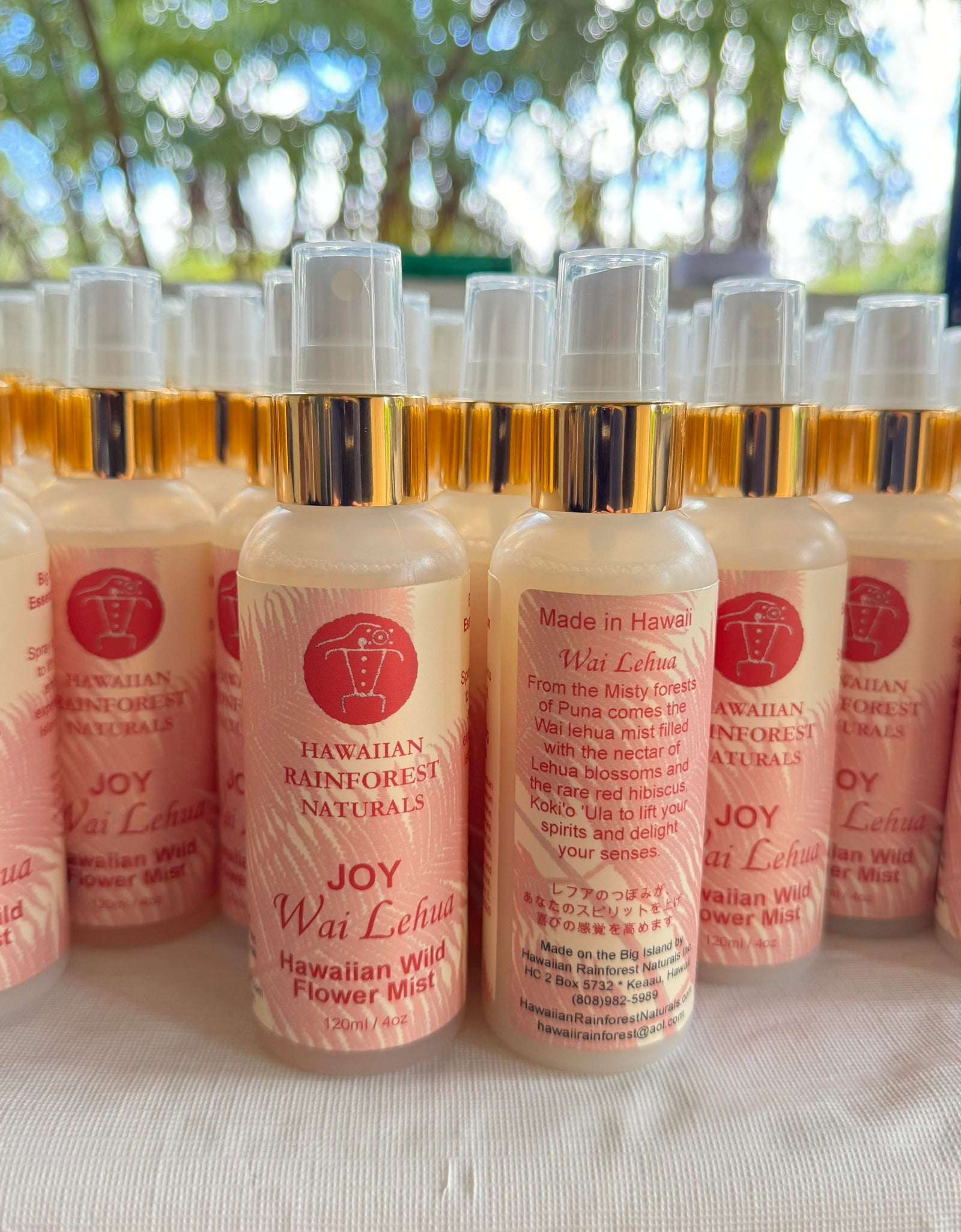 NEW!  Wai Lehua JOY MIST by Hawaiian Rainforest Naturals
