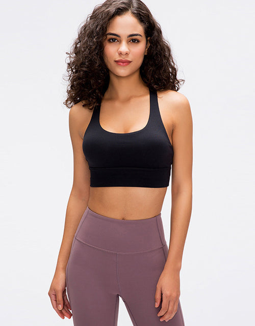 Load image into Gallery viewer, Millennia Crisscross Scoop Neck Active Tank
