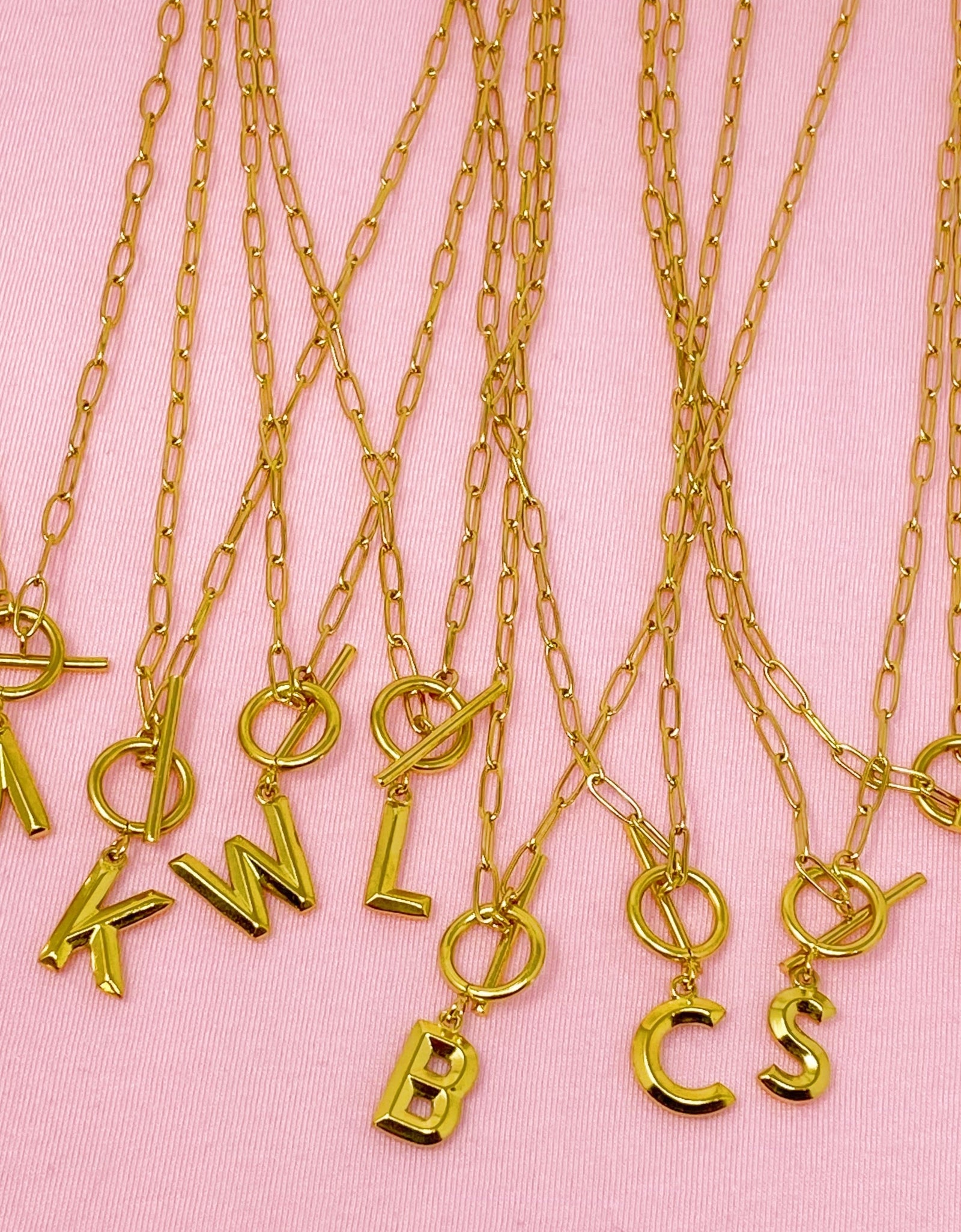 Modern Classic Initial Necklace by Ellisonyoung.com