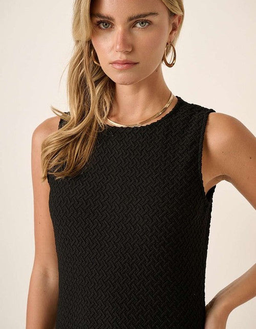 Load image into Gallery viewer, Mittoshop Side Slit Round Neck Sleeveless Dress
