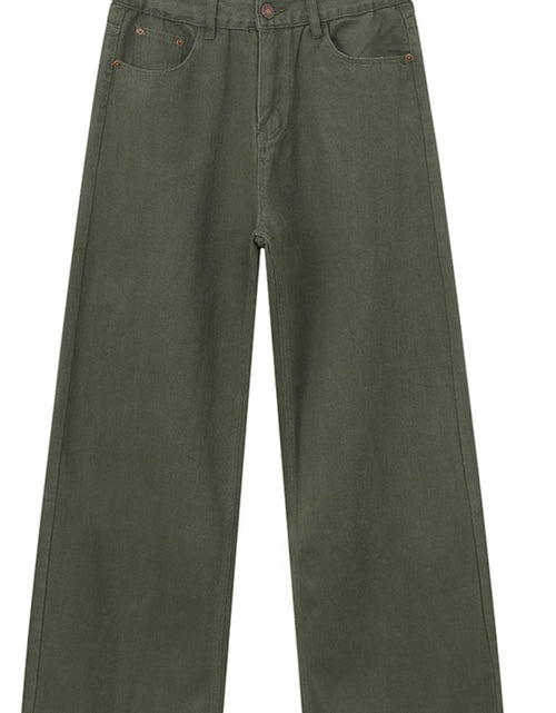 Load image into Gallery viewer, Wide Leg Jeans with Pockets
