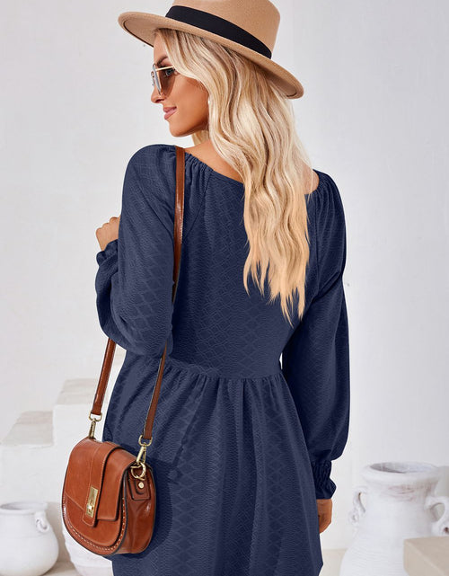 Load image into Gallery viewer, V-Neck Lantern Sleeve Blouse
