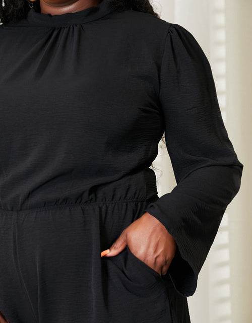 Load image into Gallery viewer, Culture Code Full Size Open Back Romper with Pockets

