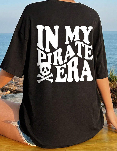 Load image into Gallery viewer, IN MY PIRATE ERA Round Neck T-Shirt

