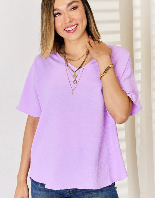 Load image into Gallery viewer, Zenana Texture Short Sleeve T-Shirt
