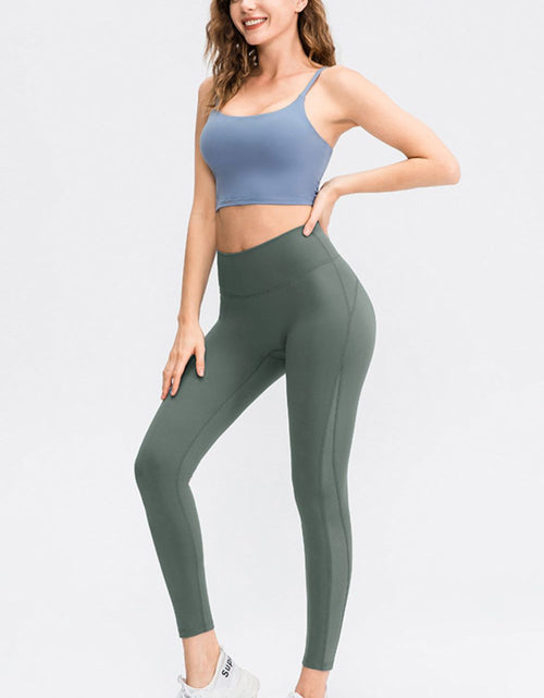 Load image into Gallery viewer, Wide Waistband Slim Fit Long Sports Pants
