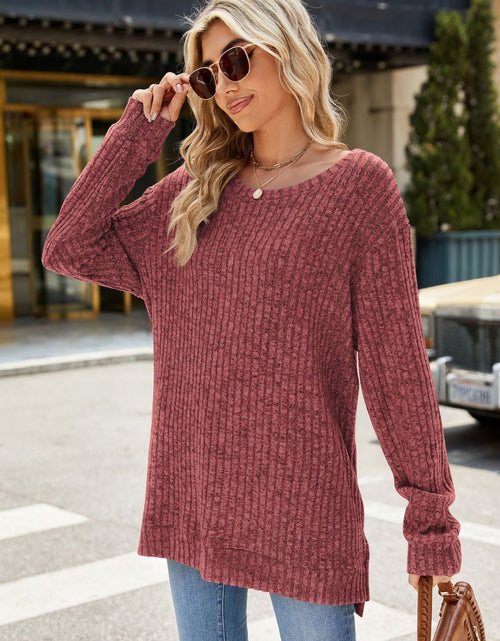 Load image into Gallery viewer, Round Neck Long Sleeve T-Shirt
