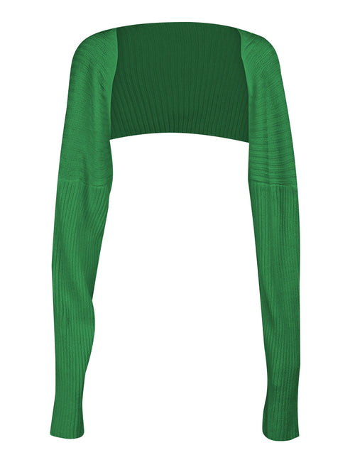 Load image into Gallery viewer, Long Sleeve Knit Bolero
