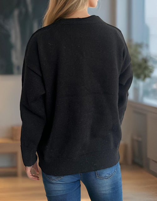 Load image into Gallery viewer, Daisy Button Up V-Neck Cardigan
