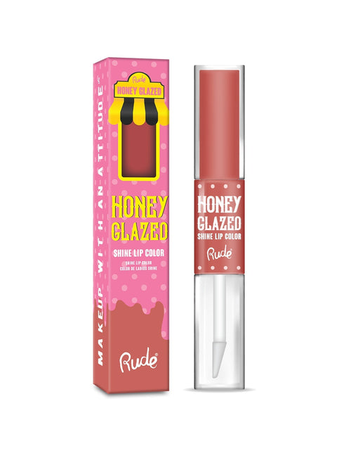 Load image into Gallery viewer, RUDE Honey Glazed Shine Lip Color - Crullers
