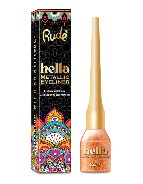 Load image into Gallery viewer, RUDE Hella Metallic Eyeliner - Amber
