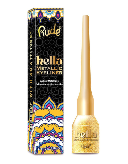 Load image into Gallery viewer, RUDE Hella Metallic Eyeliner - Citrine
