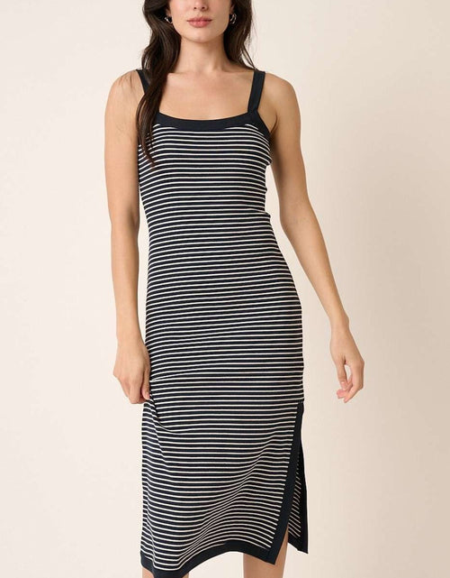 Load image into Gallery viewer, Mittoshop Contrast Striped Midi Cami Dress

